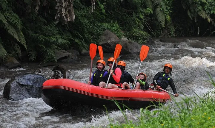 Bike Tour and Bali white water Rafting Ubud Bali