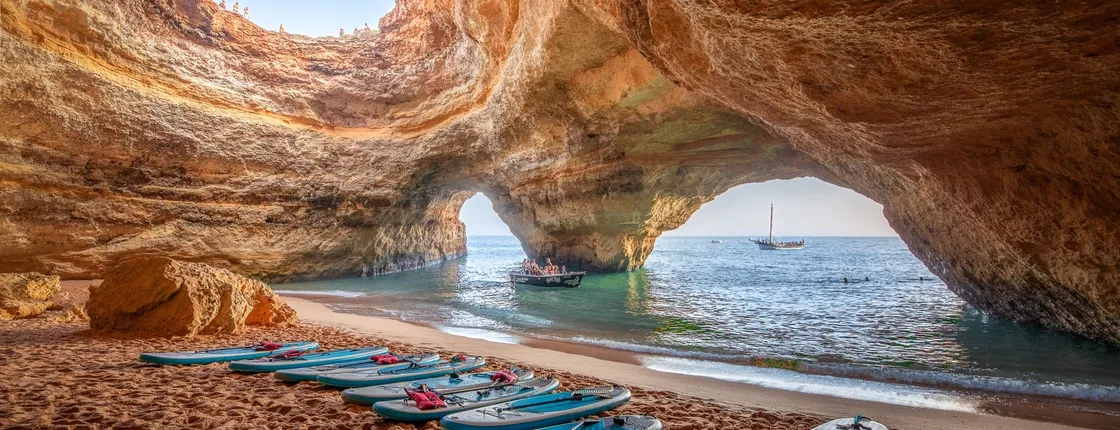 Benagil Cave stand-up paddleboard tour