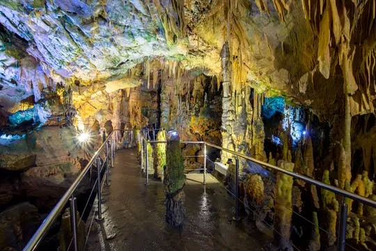 Diros Caves and Mani Peninsula Tour