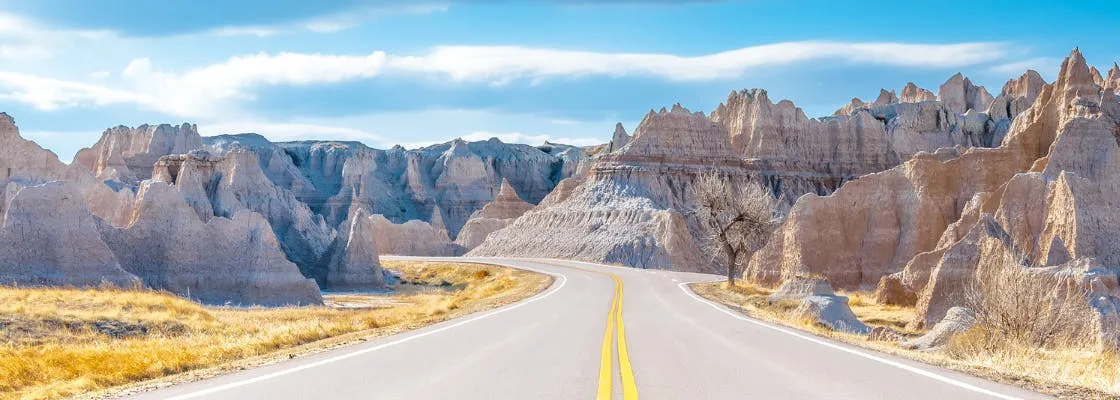 Badlands National Park self-guided driving audio tour