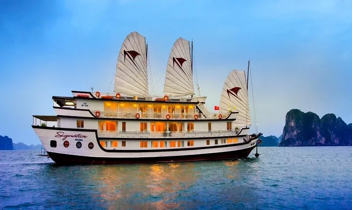 Halong Bay Cruise 2 Days - 1 Night with 5 Star Luxury