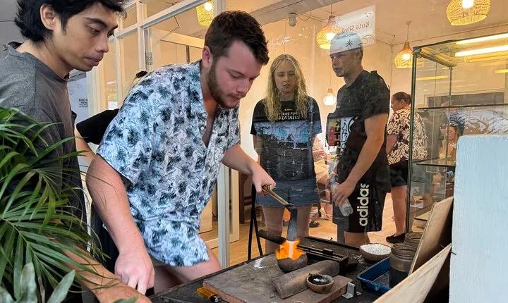 Siklver Jewelry Making Class in Kuta, Bali