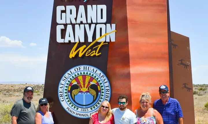 West Grand Canyon and 7 Magic Mountains from Las Vegas