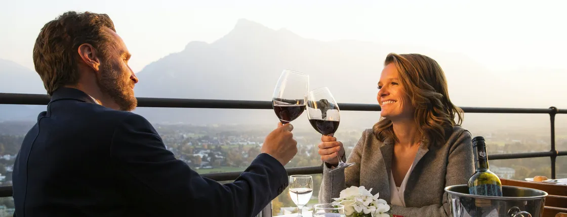 Dinner and Best of Mozart concert at historic fortress in Salzburg