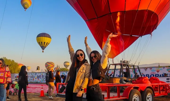 Hot Air Balloon Flights over Teotihuacán from CDMX or We Fly