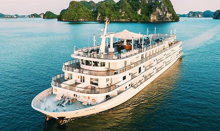 Ambassador 2D1N luxury cruise Halong Bay & Lan Ha Bay from Hanoi