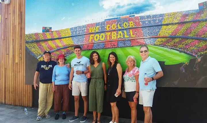 Private FC Barcelona Stadium visit & Montjuic Mountain E-Bike Tour
