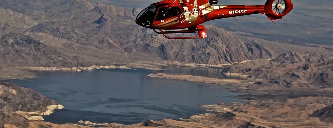 Golden Eagle West Rim helicopter tour with Hoover Dam and Lake Mead