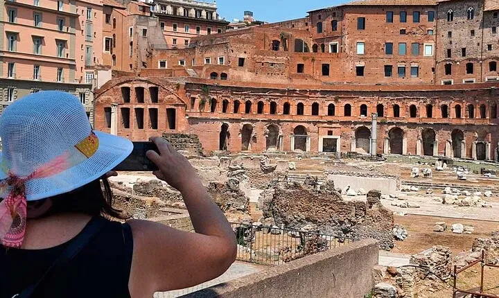 Trajan's Markets & Imperial Forums Private Tour with Special Pass & PhD Guide