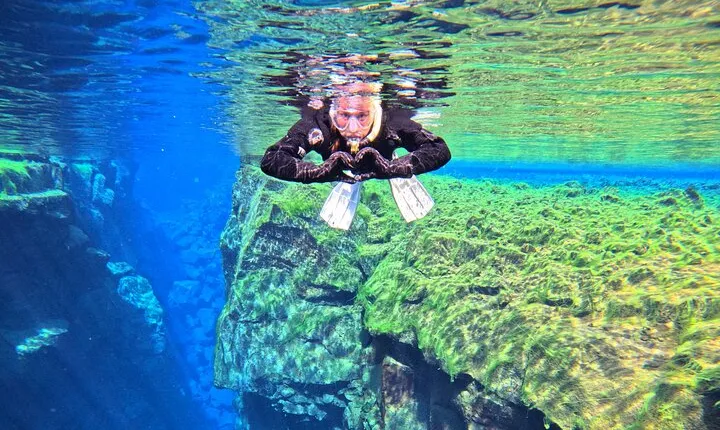 From Reykjavik- Silfra Snorkeling transfer included