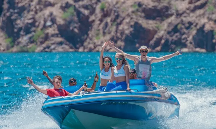 VIP Ultimate Speed Boats and Machine Gun Shooting Adventure with Hoover Dam
