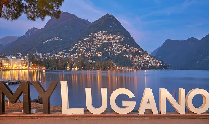 Private Tour in Lugano with Panoramic View and Shopping at FoxTown