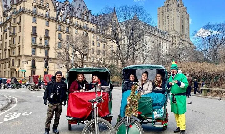 Central Park Movie Locations and Celebrity Homes Pedicab Tour