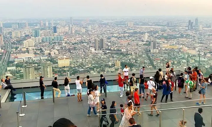 Mahanakhon Building Skywalk - Free Upgrade to Rooftop
