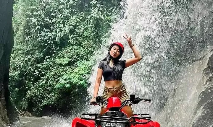 KUBER BALI ATV Tour Through Jungle, Tunnel and Waterfall