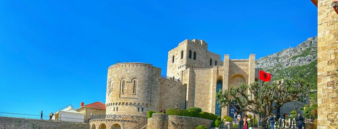 Kruja Castle, Old Bazaar and Mount Sari Salltik day tour from Tirana