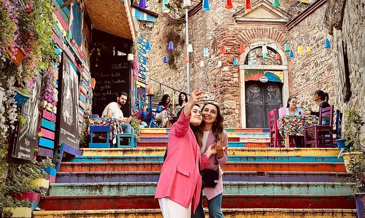 Galata Tower - Fener-Balat Neighborhoods & Golden Horn by Ferry