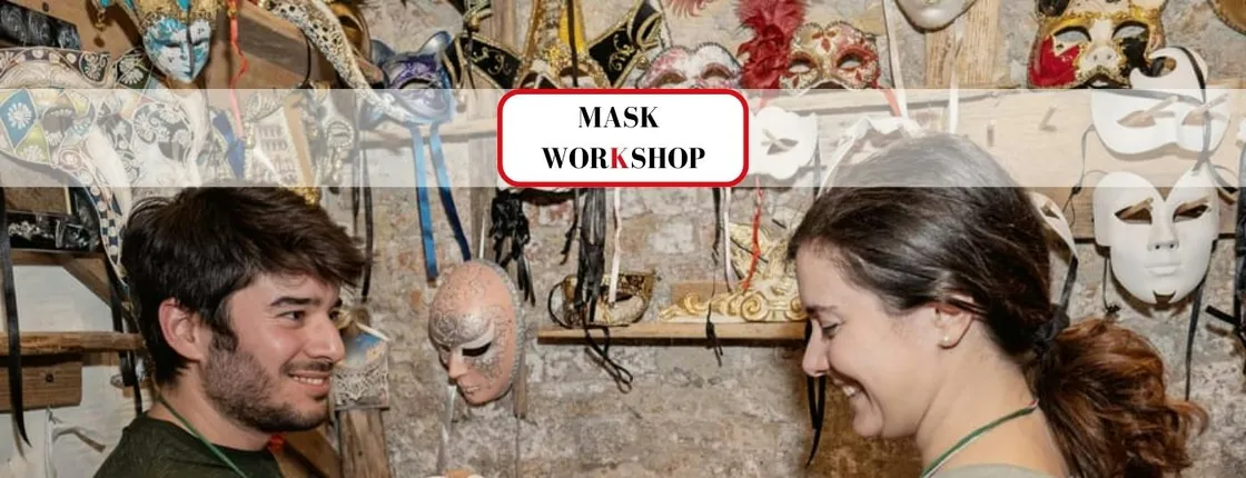 Magic Mask Decoration Class in St. Mark’s Square