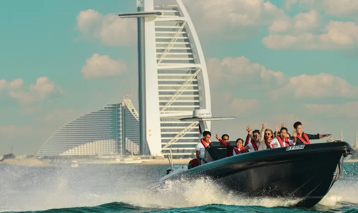 Burj Al Arab 100 Minute Boat Tour