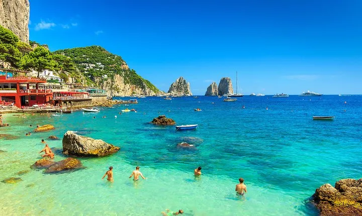 Day Tour of Capri Island from Naples with Ferry Tickets