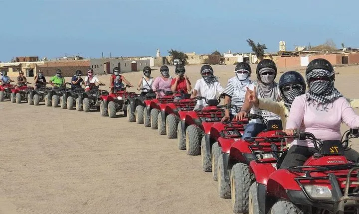 Sunset Desert Safari Excursions By ATV Quad Marsa Alam