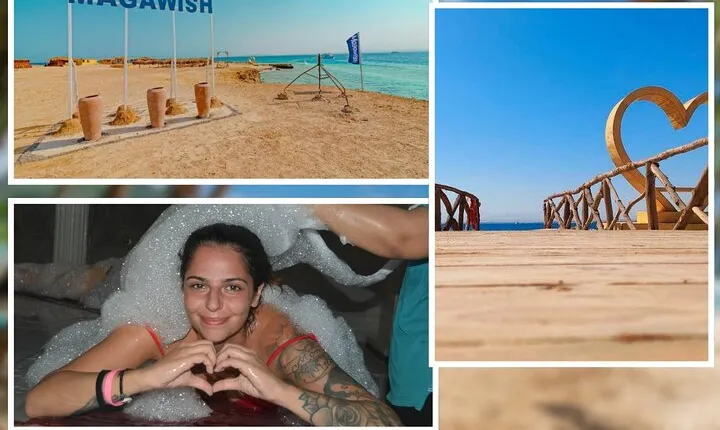 Magawish Island by Speedboat & Turkish Bath, Lunch – Hurghada