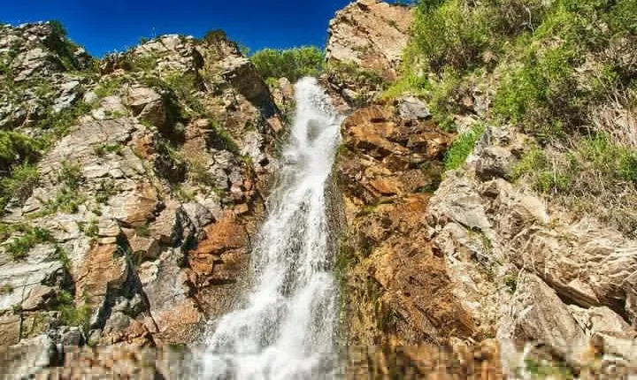 Issyk Lake & Bear waterfall in Turgen Gorge + Golden Man museum day tour