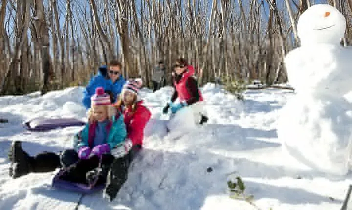 Lake Mountain Snow Trip including Yarra Valley Chocolaterie from Melbourne