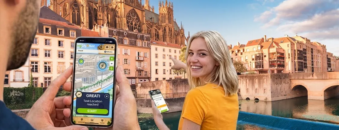 Self-guided digital scavenger hunt in Metz