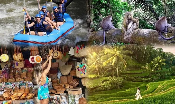 Full day ubud trip Bali Rafting and Ubud Tour