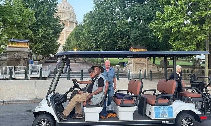 Washington DC Legend privite Cart Shuttle Tour