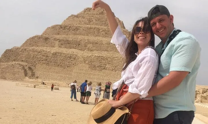 Giza pyramids ,Sphinx ,Memphis and Sakkara Pyramids With Lunch and Camel Ride
