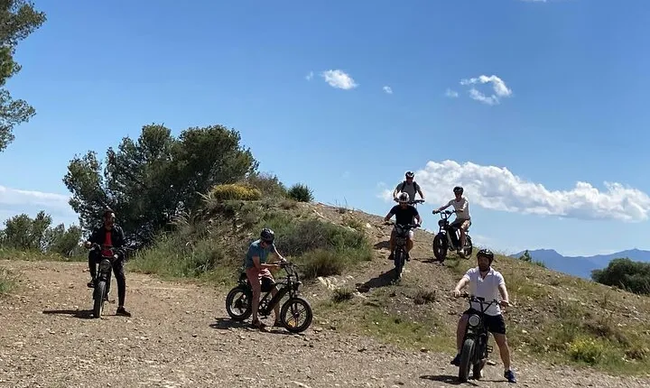OFF ROAD Electric FAT Bike Tours & Adventures in Montes de Malaga