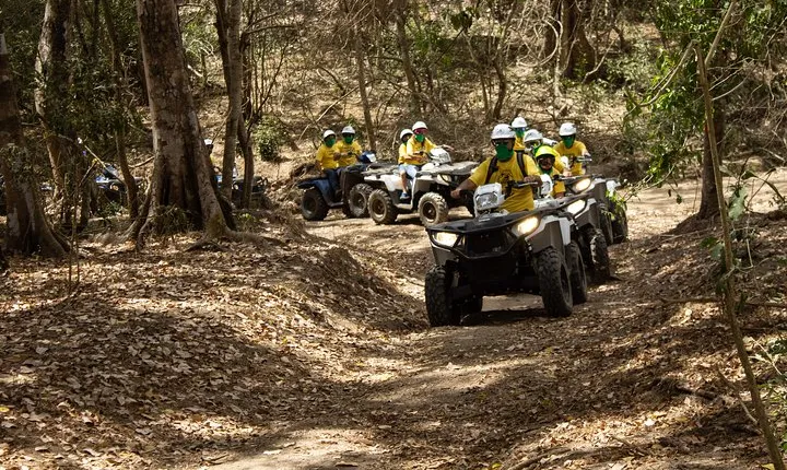 Jungle double ATV Tour "El Mirador" (ride tandem on ATV)