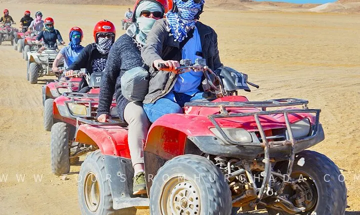 Evening Safari: ATV Quad, Jeep, Dinner, and Show in Marsa Alam