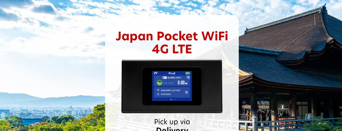 Mobile WIFI rental in Japan via delivery