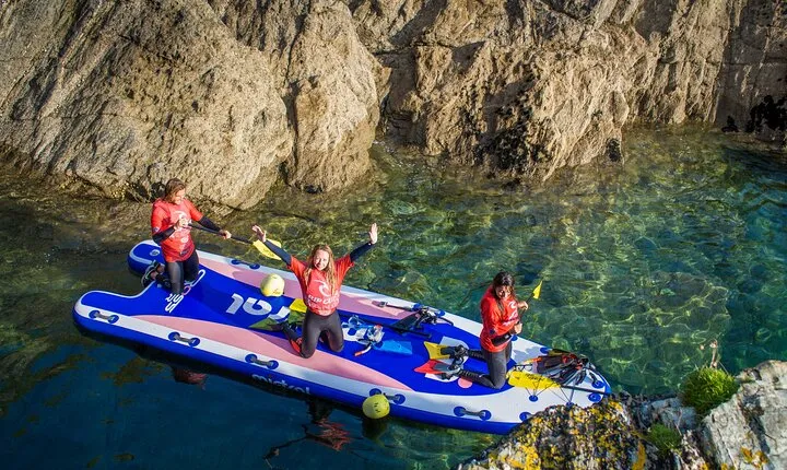 Giant Stand Up Paddle Boarding Experience in Newquay