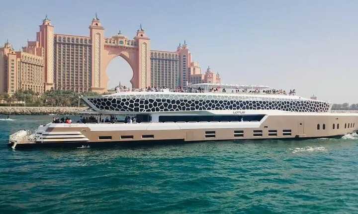 Luxury 7 Star Mega Yacht Dinner Cruise with International Buffet