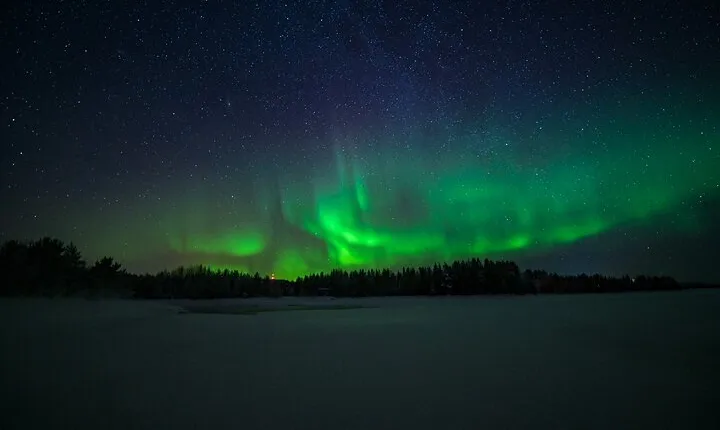 Chasing the Magic Northern Lights in Rovaniemi in a Small Group
