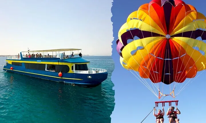 Semi Submarine Snorkeling Tour & Parasailing Adventure - Hurghada