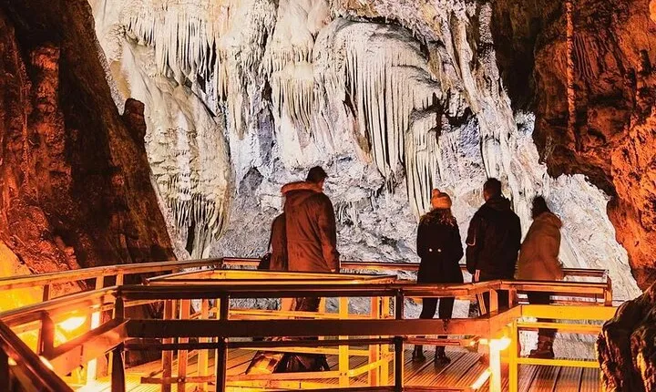 Explore Corinth & Mythical Cave of Lakes, Ride Cog Rail Plus Meal