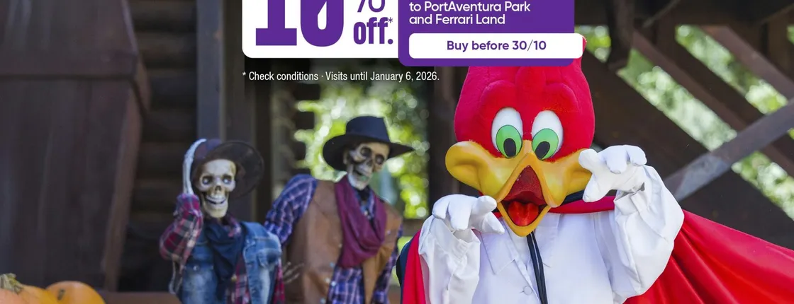 PortAventura Park and Ferrari Land 1, 2 and 3-Day Tickets