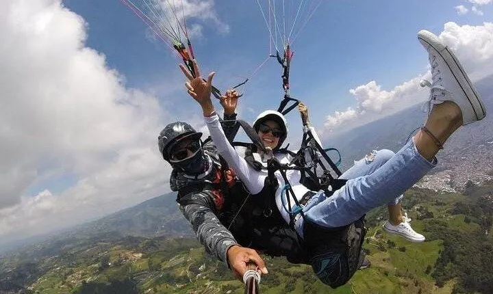 Paragliding Tour with Photos, Videos and Full Transportation