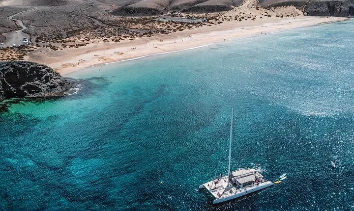 Catamaran Sailing in Lanzarote