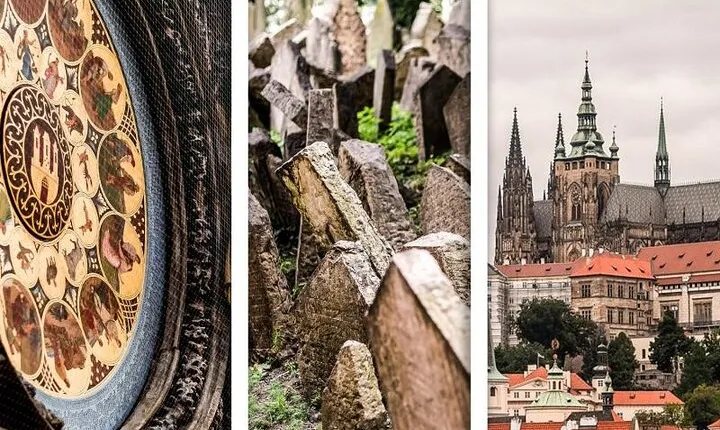Prague TOP 3 TICKETS Prague Castle Astronomical Clock Jewish Town