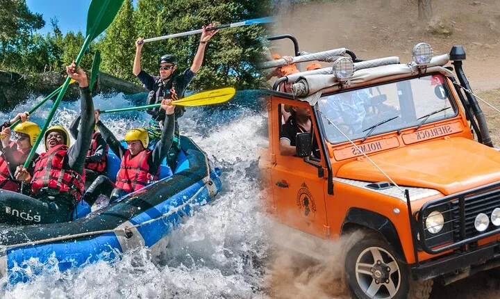 Rafting & Jeep Safari Adventure from Belek