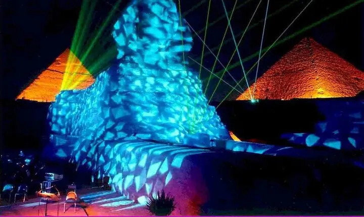 Sound and Light Show at the Pyramids