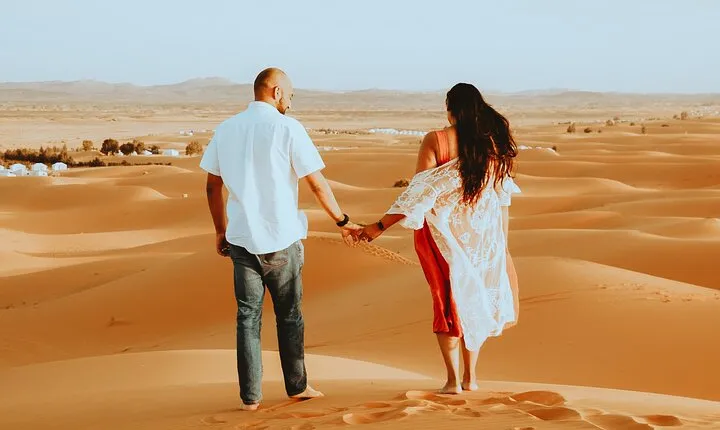 2 Days Desert Private Luxury Couple's Retreat Camel Trek + Quad