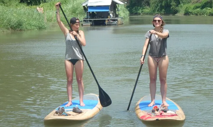 No.1 Chiang Mai: Stand Up Paddle Board through Mae Taeng Forest