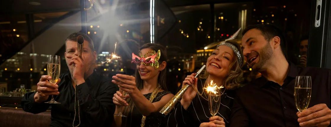 Budapest New Year's Eve cruise with Hungarian dinner